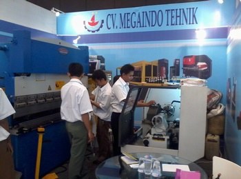 HAOTONG MACHINES IN INDONESIA EXHIBITION WITH AGENT 