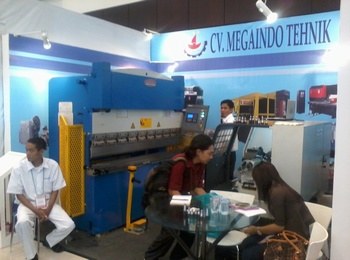 HAOTONG MACHINES IN INDONESIA EXHIBITION WITH AGENT 
